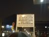 Checkpoint Charlie Schild - Ende Amerikanischer Sektor