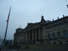 Abgesperrter Reichstag in Berlin