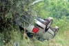 Umgestürztes Auto (Elefant Pilanesberg), Afrika