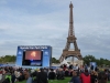 Public Viewing vor dem Eiffelturm