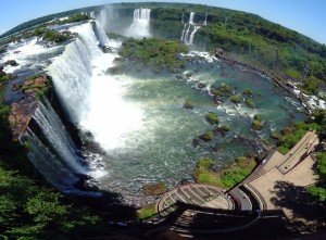 Iguazu Wasserfälle in Foz do Iguacu