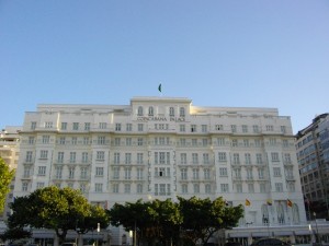 Copacabana Palace Hotel in Rio de Janeiro