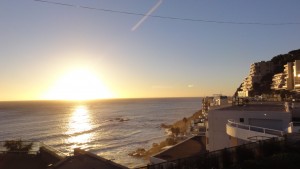 Sonnenuntergang Camps Bay Kapstadt