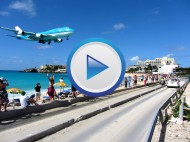 St. Maarten Airport – Gefährlichster Flughafen der Welt? (Video)