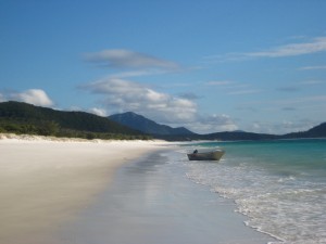 Strand auf Whitsunday Islands