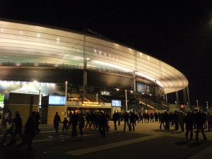 Stade de France (Paris) bei Nacht